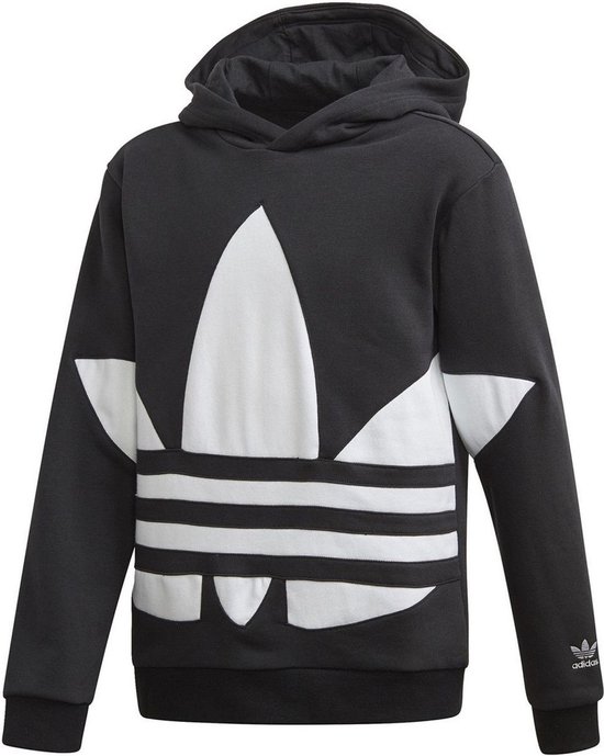 adidas Originals Bg Trefoil Hood Sweatshirt Kinderen zwart 7/8 jaar
