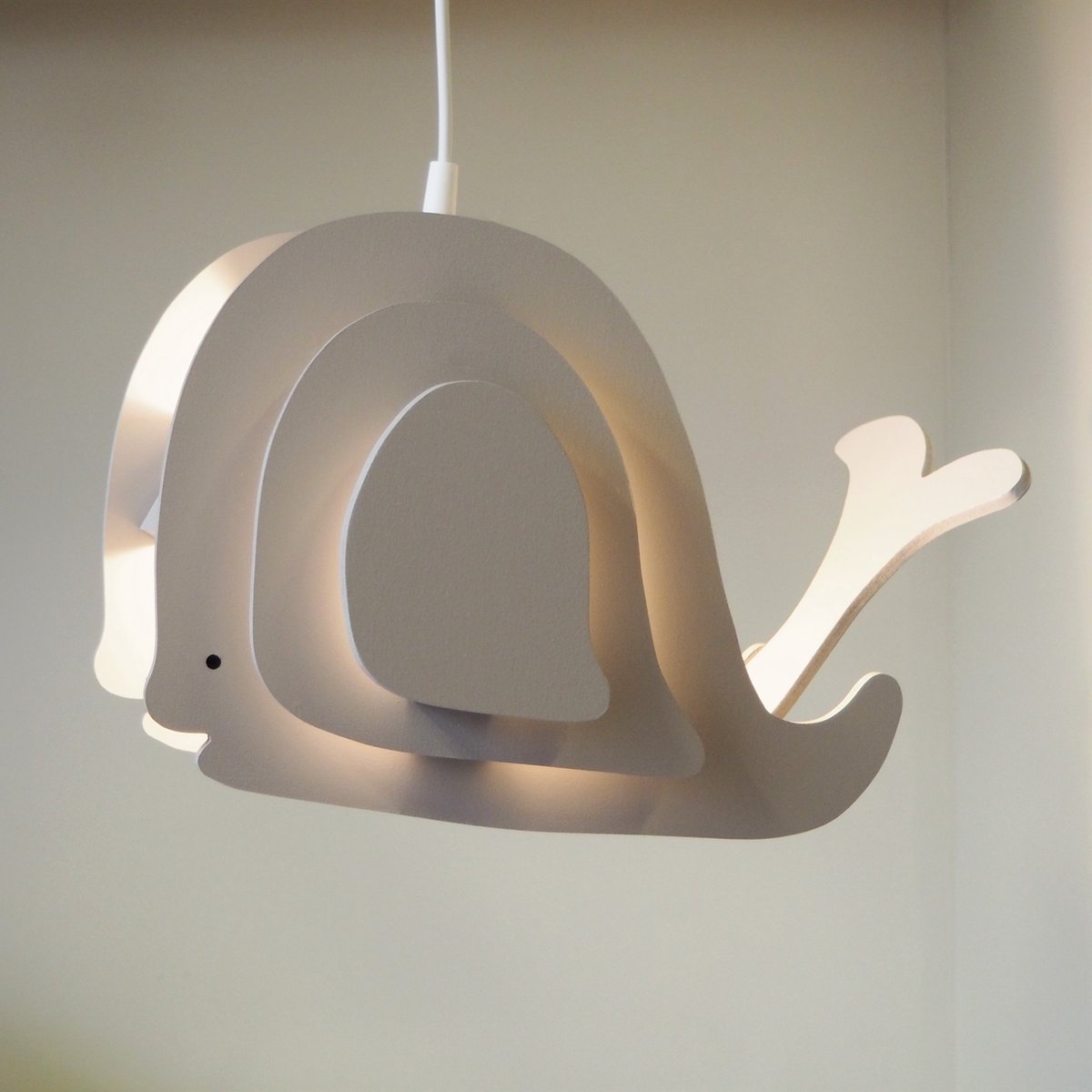 Arnhout - Walvis Hanglamp - 3d walvis - kids - lamp