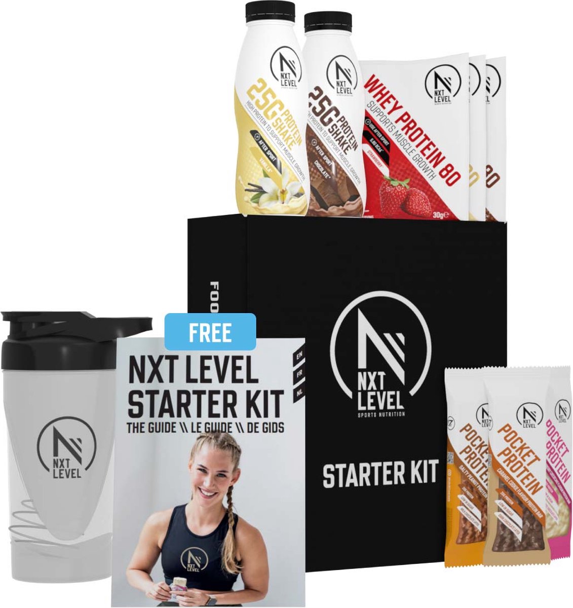 NXT Level Proteïne Starter Kit - Proefpakket met al onze bestsellers