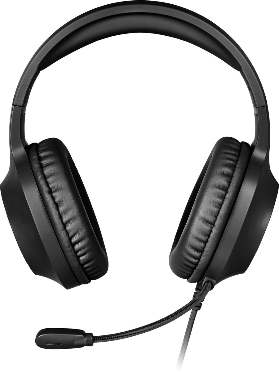 Krüger&Matz KM0659 - Krüger & Matz gaming hoofdtelefoon voor kinderen, zwart
