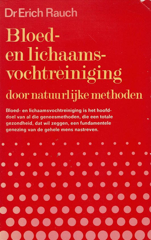 Bloed- en lichaamsvochtreiniging door natuurlijke methoden - cover