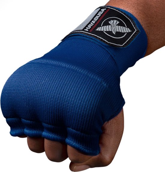 Foto: Hayabusa quick gel handwraps blauw maat s