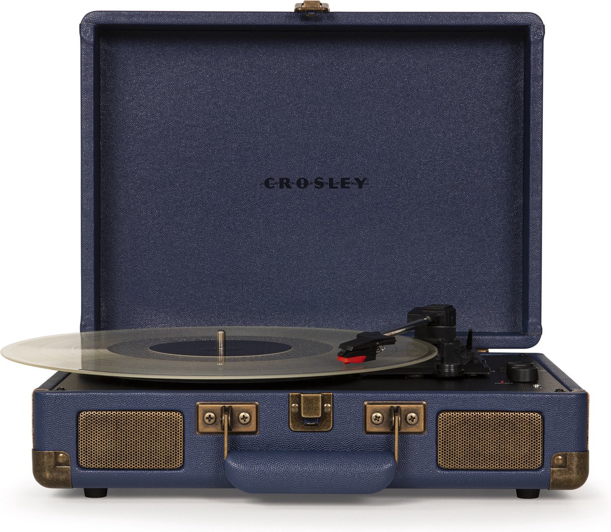 Crosley Cruiser Deluxe - Platine Vinyle - Bluetooth - Violet Bordeaux