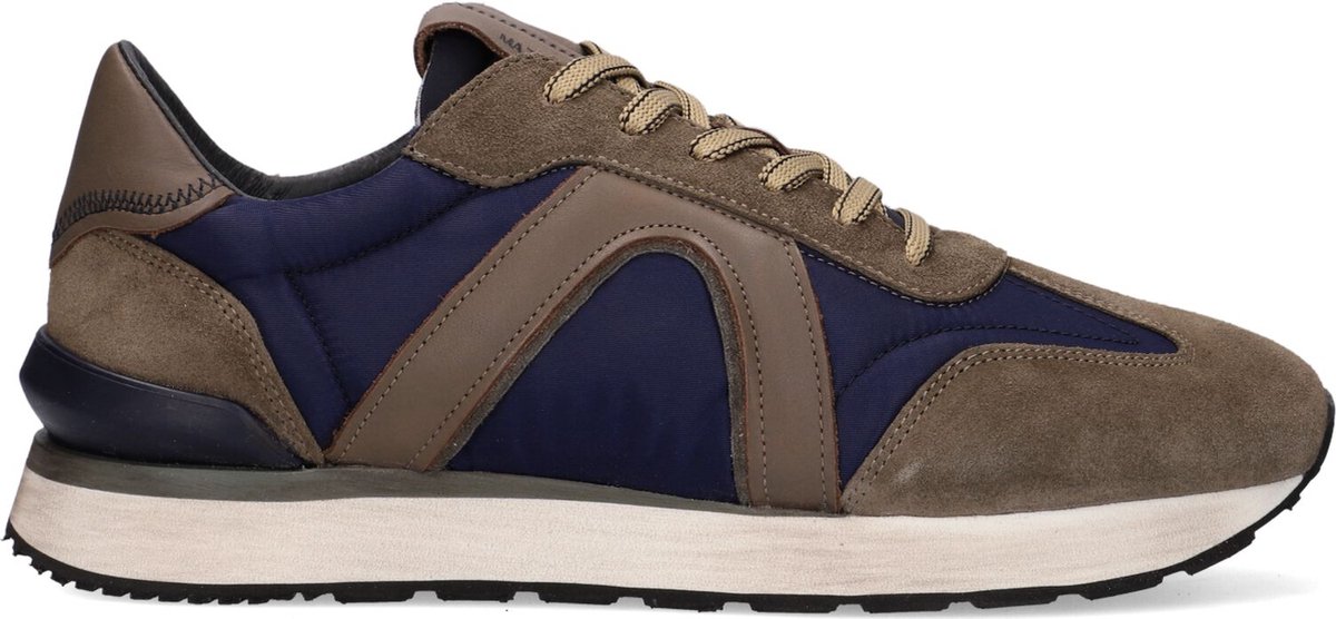 Mazzeltov 11538e Lage sneakers - Heren - Blauw - Maat 45 | bol.com