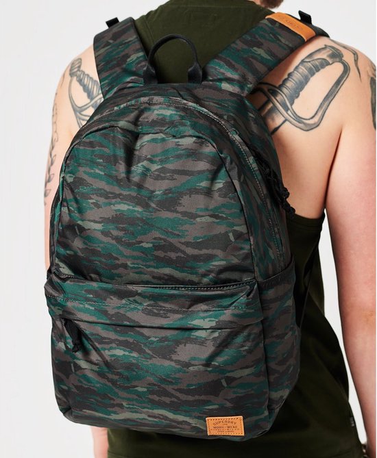 Superdry Montana Vintage Printed Backpack Lizard Camo