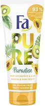 Fa - Shower Gel - Pure Paradise - Papaya & Kiwi Fragrance - 200 Ml