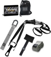 Itstrong® TRX Suspension Trainer met Ebook - TRX Resistance Band - Calisthenics Weerstandsbanden - Fitness - Crossfit
