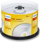 Philips CR7D5NB50 - CD-R 80Min - 700MB - Speed 52x - Spindle