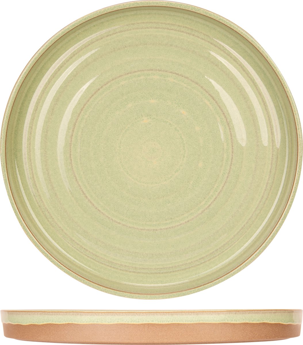 Cosy&Trendy - Plat bord - 26cm - basalt - Fresh mint - set/6