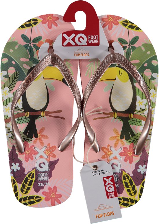 XQ Footwear - Slippers - Toekan - Multi Color - Maat 25/26 | bol.com