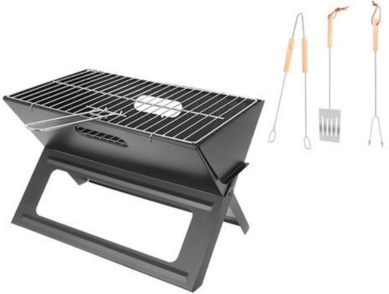 Barbecue portable de Luxe Oneiro's - pliable - été - grillades - jardin -  cuisine 