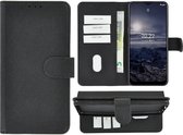 Pearlycase hoesje voor Nokia G11/ G21 - Kunstleer Book Case - Zwart