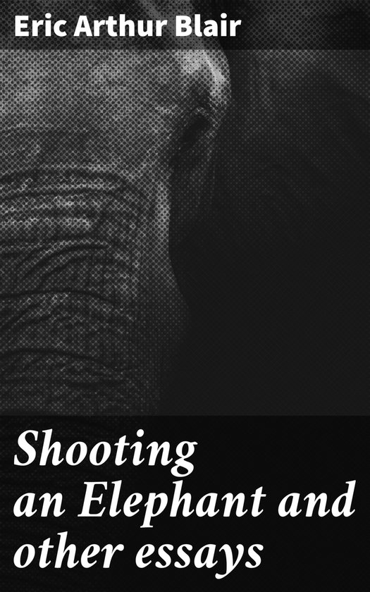 shooting an elephant and other essays