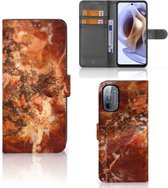 Motorola Moto G31 | G41 Bookcase Marmer Bruin