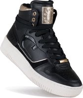 Cruyff Campo High Lux Hoge sneakers - Dames - Zwart - Maat 40