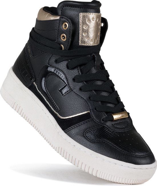 krab gewoon ik ga akkoord met Cruyff Campo High Lux zwart sneakers dames (CC221840998) | bol.com