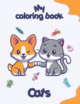 My coloring book about Cats: Coloring Pages of Animals, Landscapes and characters, kids 2-6 Years old