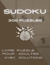 SUDOKU 200 Puzzles livre puzzle pour adultes avec solutions: 200 Sudoku Énigme livre de puzzle Amélioration De La mémoire Pour Adultes diffèrent nivea