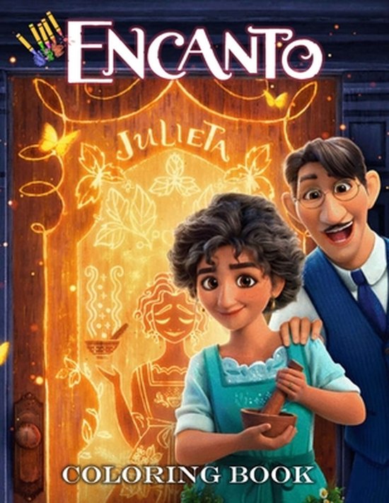 Éncantó Coloring Book: Awesome Coloring Book For Kids - Exclusive Work