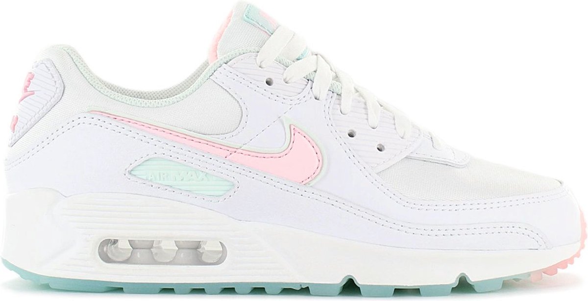 Nike Nike Air Max 90 Dames Sneakers Sport Casual Schoenen DJ1493-100 Wit