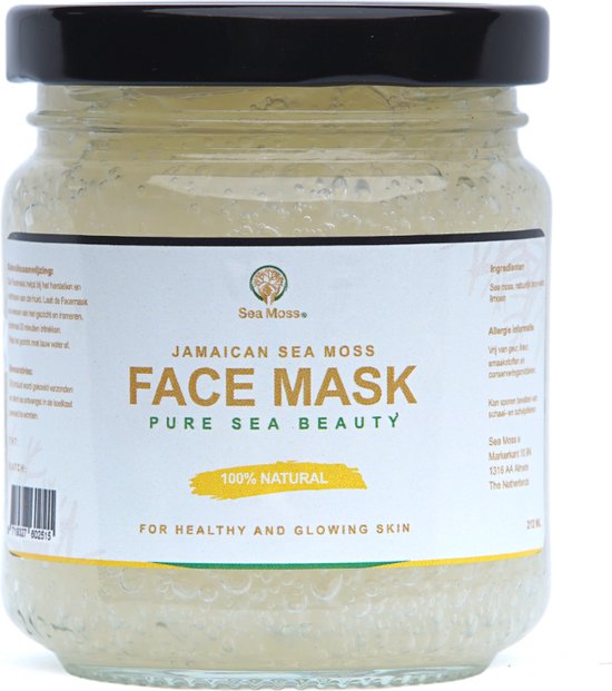 Jamaicaanse Seamoss Sea Moss Gel Face Mask