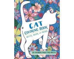 Butts, Bleps, and Beans Cat Coloring Book