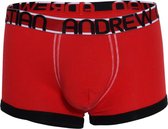 Andrew Christian Almost Naked Cotton Boxer Rood - Maat L - Heren Ondergoed