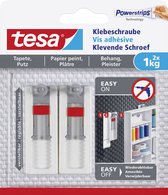 Tesa Verstelbare Schroef Gevoelige Oppervlakken 1KG - 2 stuk