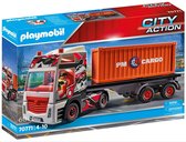 Playmobil City Action Cargo Truck met aanhanger