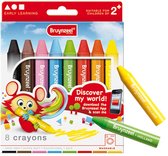 Bruynzeel crayons set 8