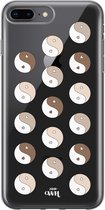 iPhone 7/8 Plus - YinYang Nude - iPhone Transparant Case