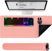 Computermat - XL UITGAVEN - Muismat - PINK EDITION - Computer onderlegger - HOGE KWALITEIT - 90 x 45 CM - Mat - Waterbestendig - Anti slip - ALLES IN 1 - NIEUWE UITGAVEN - BESTSELL