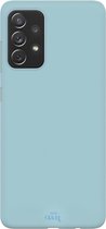 xoxo Wildhearts siliconen hoesje geschikt voor Samsung A52 - Blauw gekleurd hoesje - Pantone kleur - Backcover - verkrijgbaar in verschillende kleuren - Blauw