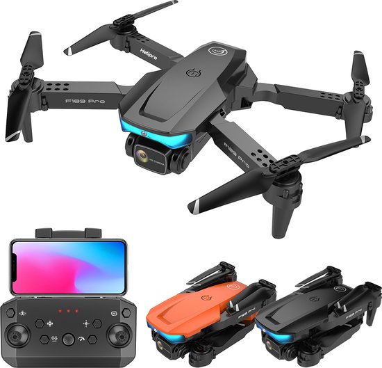 Drone | Drone met camera | Mini drone | 30 Minuten vliegtijd | Bestuurbaar  via APP |... | bol.com