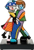 Goebel - Romero Britto | Decoratief beeld / figuur Cheek to Cheek 23 | Porselein - Pop Art - 23cm