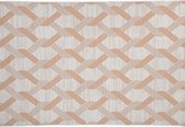Garden Impressions buitenkleed - Fence karpet - 120x170 oranje/grijs