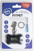 Duvoplus - Dierenlampje - Hond - Fitpet 5,5x3,5x2cm - Display Zwart - 1st