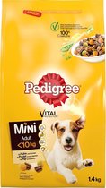 1x Pedigree Adult Mini Menu Kip - Nourriture pour chiens - 1,4 kg