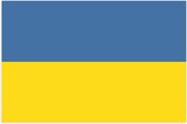 BWK - Oekraine Vlag - 150x100 cm (Polyester Vlag van Ukraine)