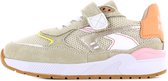 Sneakers | Meisjes | Beige Peach | Leer | Shoesme | Maat 35