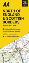 AA Maps Britain 08 Wegenkaart North of England & Scottish Borders 1:200 000