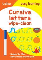 Cursive Letters Age 35 Wipe Clean Activity Book Ideal for home learning Collins Easy Learning Preschool