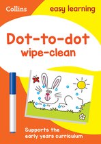 DottoDot Age 35 Wipe Clean Activity Book Prepare for Preschool with easy home learning Collins Easy Learning Preschool