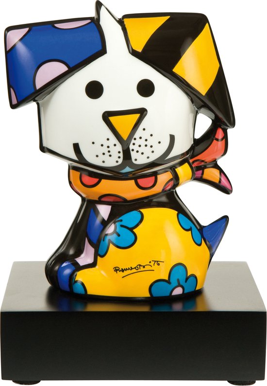 Goebel - Romero Britto | Decoratief beeld / figuur Coco 13 | Porselein ...