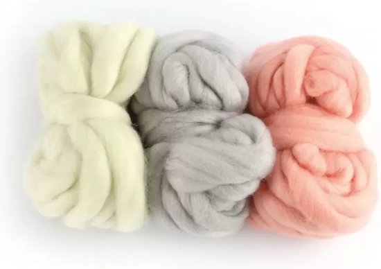 Fils à coudre à tisser Mega 3x5 m Mix blanc cassé