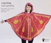 Rain poncho - incl. Tasje - One size - Grapefruit