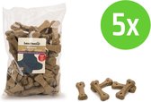 Beeztees Grote Kluif Lam Rijst - hondensnack - 1000 gram - 5 Verpakkingen