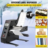 automatische labeldispenser - 140 mm - draagbaar - labelapplicator - stickerscheider - automatische labelstripmachine