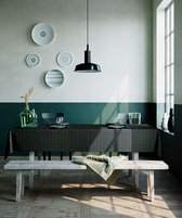 Mistral Home Tafelkleed - 150x250 cm - Gerecycleerd Tafellaken - Duurzaam - Katoen Polyester - Zwart
