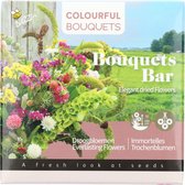 Buzzy® Bouquets Bar Elegant Dried Flowers - droogbloemen zaden + 1 liter cocopress tablet (met opkweekzak)